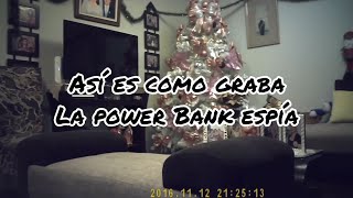 POWER BANK, CÁMARA ESPÍA | FUNCIONAMIENTO EN MENOS DE CINCO MINUTOS