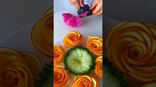 beautiful salad carving #salad decor#shortvideo #streetfood #carving #viral #food #trending #short