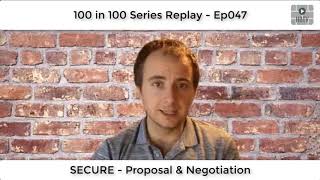 HBTV 100 Ep47 – Securing the Deal - Proposals and Negotiation