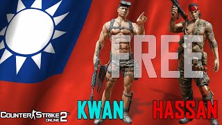 CSO2 -Taiwan Number KWAN! (Free Characters)