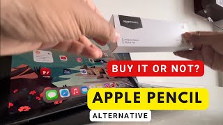 Unboxing Apple Pencil alternative | Which one to buy | features of amazon basic pencil