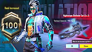 Pubg Mobile 100 RP Max | Got Ultimate Upgradable P90 From Pubg new event Reversed Neon & Buy 300UC