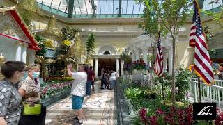 Bellagio Conservatory&Botanical Garden Las Vegas USA ดินแดนแห่งสวรรค์ใจกลางโรงแรมระดับโลกที่ลาสเวกัส