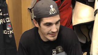 Brian Boyle Talks About Scoring Big Goals - NY Rangers