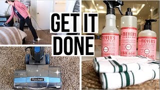 SPEED CLEANING // Get It Done // Monday Motivation