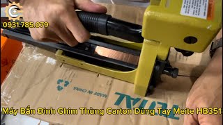 Máy Bắn Đinh Ghim Thùng Carton Dùng Tay Meite HB3518 |Đinh 3515-3518| Công Cụ Máy Móc