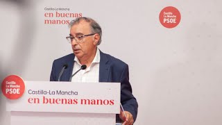 El PSOE insta al PP a romper con Vox en CLM