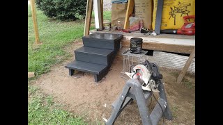 Front Porch Step and Ramp Project Progress  | Wed 6-12-24 | SEE DESCRIPTION