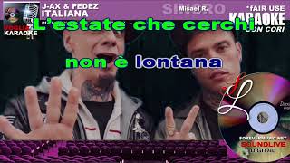 J-AX & Fedez - ITALIANA  Karaoke (SL) - CORI