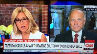 Steve king of Iowa says we should take money from food stamps to pay for the border wall