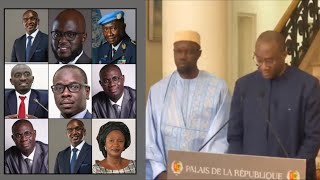 Publie le liste du nouveau gouvernement du Sénégal