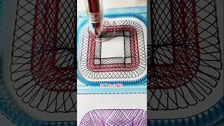 How many rotations did the pen make in total? ?? #Spirograph #satisfying #shorts