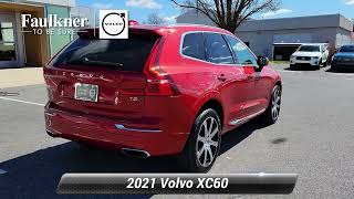 Certified 2021 Volvo XC60 Inscription, East Petersburg, PA M1701464