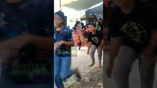 Kiprah Buto Ala Ndewor di Jaranan Panji Kusumo live Bulurejo #shorts