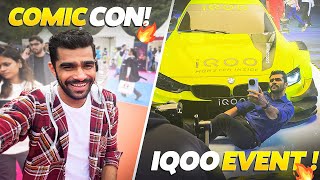 IQOO Launch Event & ComicCon Delhi 2023 | Vlog No .138