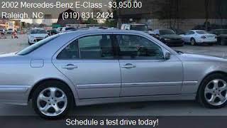 2002 Mercedes-Benz E-Class E 320 4dr Sedan for sale in Ralei