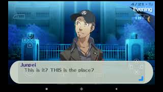 PERSONA 3 PSP-Leon, Yukari and Junpei explore&defeat the SHADOWS in 1st FLOOR of the TARTARUS' TOWER