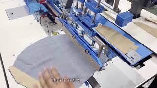 Full Auto Pocket Facing Machine for trousers and pants #Shorts