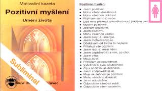 POZITIVNÍ MYŠLENÍ - Subliminal - ženy