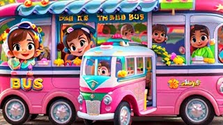 Wheels On The Bus -@English KIDS Nursery Rhymes & Kids Songs