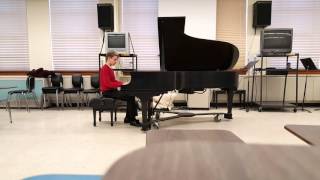 Zander at piano festival