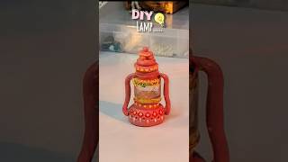 Diy lamp from empty paint bottles. ...💡🌼#shorts #art #diy #trending #viralvideo