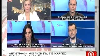 Νίκος Παππάς channel Ε 15/01/2015 part 2