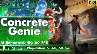 Concrete Genie - 4K 60, AI Enhanced [Playstation 5]