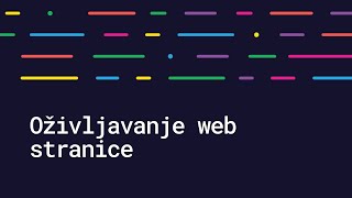 Oživljavanje web stranice | 5. predavanje, Škola Osnova Web Programiranja