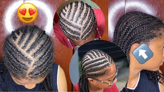 1 Month Canvas Beauty Hair Growth Serum Growth Update On Cornrows