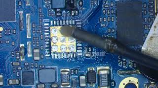 QFN IC Removing from Mobile PCB #solderingskill