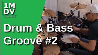 1MDV - The 1-Minute Drum Video #96 : Drum & Bass Groove 2