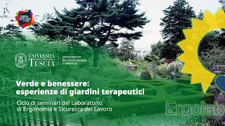 🖥️ WEBINAR | VERDE E BENESSERE: ESPERIENZE DI GIARDINI TERAPEUTICI