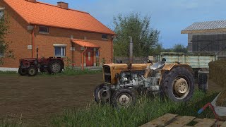 Zgrabianie i zworzenie kostek siana FS17