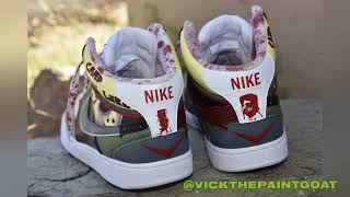 Friday The 13th Nike Custom Shoes (Jason Voorhees)