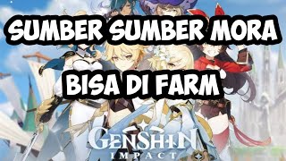 sumber mora genshin impact (android/ios/pc/ps4)