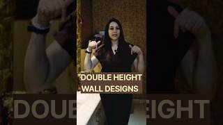 Double Height Wall Designs. #walldesigns #wallpanel #luxuryhome