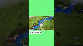 The most random Minecraft roller coaster!! (Part 2) #shorts