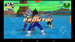 Dragon Ball Z: Tenkaichi Tag Team-PSP-ITA-Vegeta's Ambitions! Vegeta defeats KYUI and DODORIA!