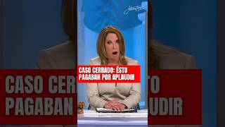 Actor de ‘Caso Cerrado’ revela cuanto le pagaban por aplaudir en el publico