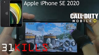 ReUpload Apple iPhone SE (2020) Test CODM 2 Finger + Gyro Solo Vs Squad