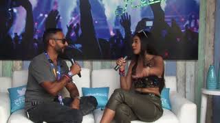 Elixir Nahar chats with Nikhil Chinapa in Twitter's Blue Room at Vh1 Supersonic 2018, Pune!