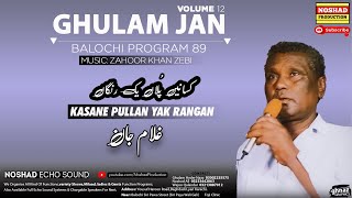 Kasane Pullan Yak Rangan Ghulam Jan | کسانیں پلاں یک رنگاں غلام جان | Balochi Song | Volume 12