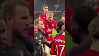 Kane vs Garnacho: Tensions Flare on the Pitch #shortvideo