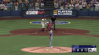 MLB The Show 24 - Post Season - WILD CARD -GAME 1- New York Mets vs Milwaukee Brewers LIVE