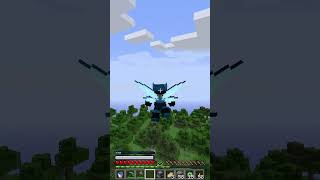 I became Blue Beetle in Minecraft...