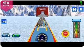 Snow Mountain Train Driving Level 4 Game Gameplay Minute Gameplay New Release Android