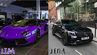 LISA OR LENA (purple vs black💜🖤) #lisa #lena #lisaandlena #black #purple #trending