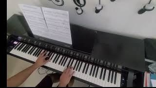 Playing New Orleans blues by William Gillock Piano Cover in the original speed. I hope you love it.