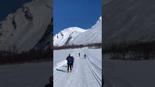 This is your sign to go cross-country skiing! #travel #mountain #visitnorway #nature #norway